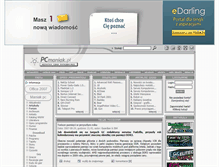Tablet Screenshot of pcmaniak.pl